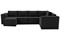 Диван модульный Лофт П-образный Black - фото 169517