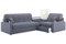 Диван угловой Денвер Plush Grey - фото 170752