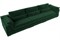 Диван Пекин Лонг Велюр Green - фото 171404