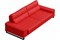 Диван кожаный Рипозо Red - фото 172410