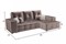 Диван угловой Монреаль Бархат Coffee - фото 172710