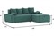 Диван угловой Нордкиса Plush Мини Изумруд - фото 172785