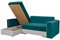 Диван угловой Айрон Изумруд - фото 172793