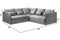 Диван угловой Чилетти Лонг Grey - фото 172834