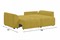 Диван угловой Модол Plush Еллоу - фото 173023