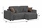 Диван угловой Модол Plush Grey - фото 173147