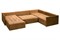 Диван угловой Чилетти П-образный Light Brown - фото 173241