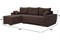 Диван угловой Еврошаг Brown левый - фото 173317