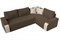 Диван угловой Николь Сountry Brown - фото 173356