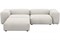 Диван модульный угловой Фиджи-4 White - фото 173512