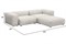 Диван модульный угловой Фиджи-4 White - фото 173513
