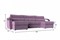 Диван угловой Форсайт Вельвет Лилак - фото 173532