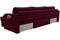 Диван угловой Форсайт Вельвет Red - фото 173630
