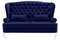 Диван Лорд Plush Блу - фото 175189
