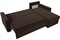Диван угловой Верона Light Вельвет Brown - фото 175769