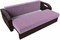 Диван Форсайт Вельвет Лилак-Brown - фото 175923