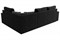Диван угловой Николь Plush Black - фото 177149