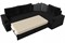 Диван угловой Николь Plush Black - фото 177150