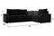 Диван угловой Николь Plush Black - фото 177152