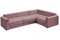 Диван угловой Мэдисон Лонг Пудра - фото 177156