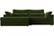Диван угловой Пекин Вельвет Green - фото 177236