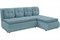 Диван угловой Кормак Велюр Light Blue - фото 177254