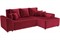 Диван угловой Каскад Вельвет Бархат Red - фото 177583