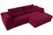 Диван угловой Пекин Вельвет Red - фото 177601