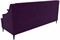 Диван Марк Вельвет Фиолетовый-Black - фото 177637