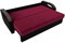 Диван Форсайт Вельвет Red-Black - фото 177718