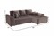Диван угловой Каскад Вельвет Бархат Coffee - фото 177912