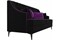 Диван Марк Вельвет Black-Фиолетовый - фото 178094