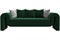 Диван Волна Велюр Green - фото 178933