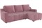 Диван угловой Берн Велюр Пудра - фото 179032