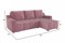 Диван угловой Берн Велюр Пудра - фото 179037