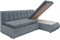 Диван угловой Кормак Велюр Grey - фото 179049