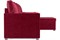 Диван угловой Париж Вельвет Бархат Red - фото 179114