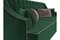 Диван Марк Велюр Green-Коричневый - фото 179166