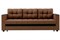 Диван Атланта без стола Коричневый - фото 179576