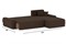 Диван угловой Nordviks (Модерн) Plush Brown - фото 181411