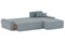 Диван угловой Nordviks (Модерн) Plush Light Grey - фото 181484
