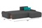 Диван угловой Nordviks (Модерн) Plush Grey - Blue - фото 181499