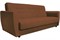Диван прямой Лира Brown - фото 183752
