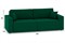 Диван прямой Брест Plush Малахит - фото 185736