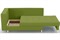 Диван прямой Лея Plush Green - фото 186962