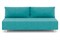 Диван прямой Милли-3 Дрим Blue без подлокотников - фото 187365