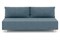 Диван прямой Милли-3 Дрим Blue без подлокотников - фото 187371