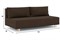 Диван прямой Милли-3 Зара Brown без подлокотников - фото 187469