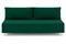 Диван прямой Милли-3 Зара Малахит без подлокотников - фото 187520