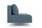 Диван прямой Милли Дрим Blue Мини без подлокотников - фото 187569